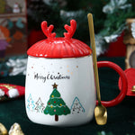 Weihnachtsbecher mit festlichem Design