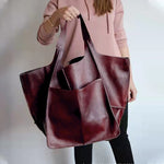 Geräumige Wochenendreise-Tasche aus hochwertigem Kunstleder