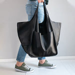 Geräumige Wochenendreise-Tasche aus hochwertigem Kunstleder
