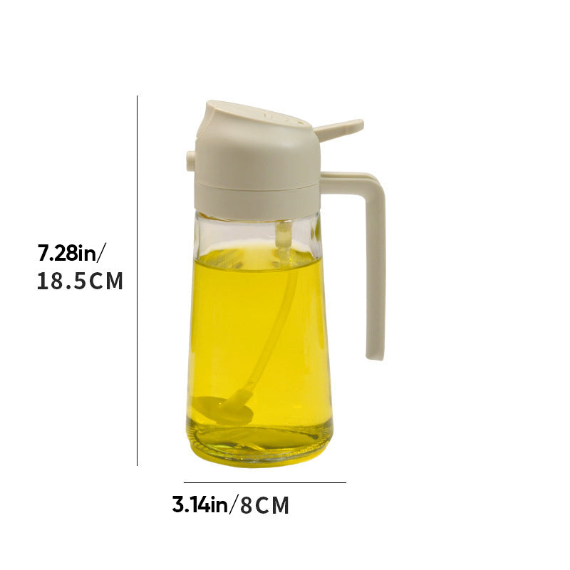 Kompakter 2-in-1 Ölspender und Sprühflasche | OelMaster