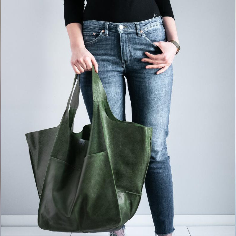 Geräumige Wochenendreise-Tasche aus hochwertigem Kunstleder