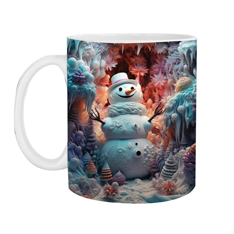 3D Schneemann Tasse