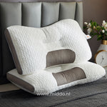 Ergonomic Neck Support Pillow | Ideal for Back and Side Sleepers with Free Covers!
