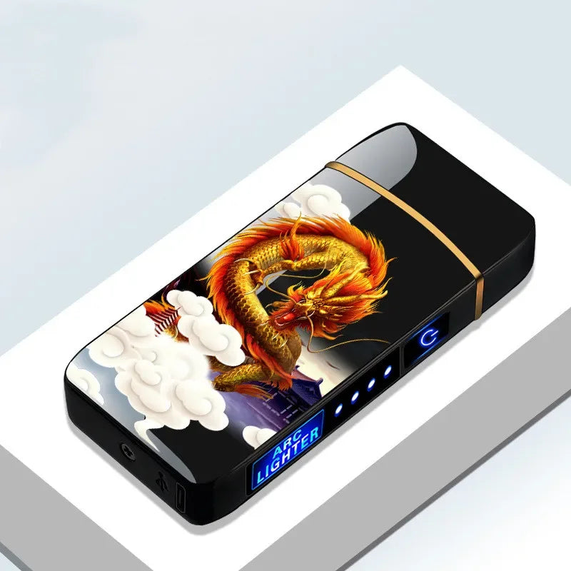 USB Rechargeable Electric Lighter - Windproof Plasma Arc Design