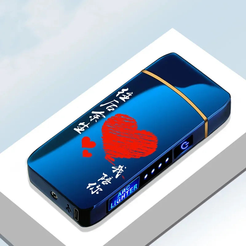 USB Rechargeable Electric Lighter - Windproof Plasma Arc Design
