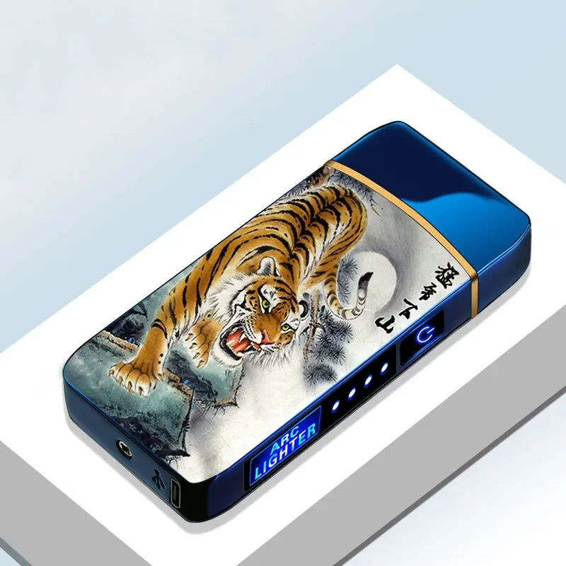 USB Rechargeable Electric Lighter - Windproof Plasma Arc Design