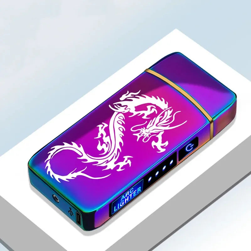 USB Rechargeable Electric Lighter - Windproof Plasma Arc Design