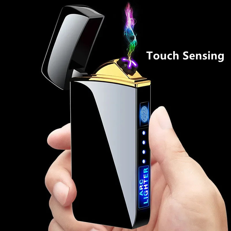 USB Rechargeable Electric Lighter - Windproof Plasma Arc Design