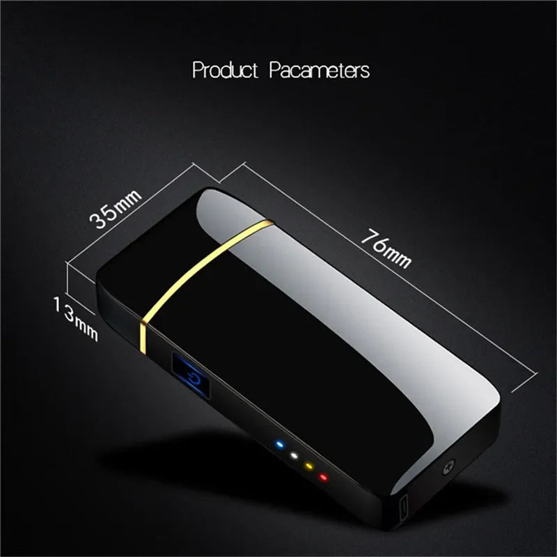 USB Rechargeable Electric Lighter - Windproof Plasma Arc Design