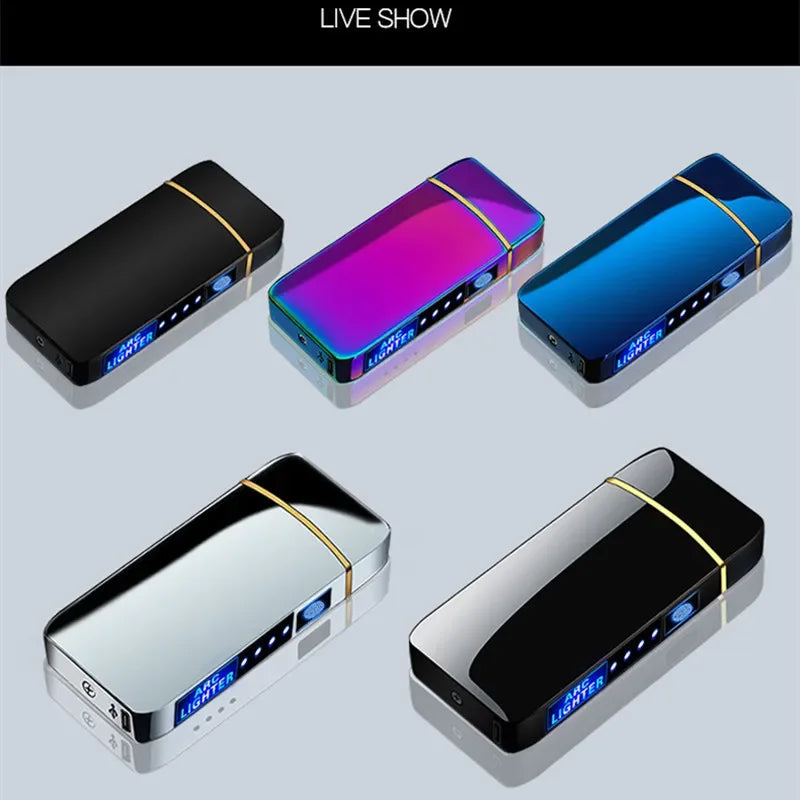 USB Rechargeable Electric Lighter - Windproof Plasma Arc Design