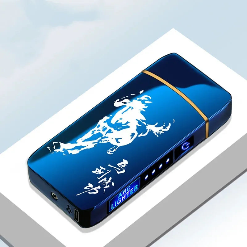 USB Rechargeable Electric Lighter - Windproof Plasma Arc Design