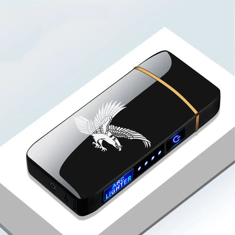 USB Rechargeable Electric Lighter - Windproof Plasma Arc Design