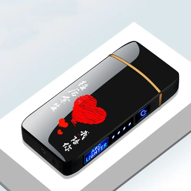 USB Rechargeable Electric Lighter - Windproof Plasma Arc Design