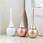 Modern Bathroom Toilet Brush with Unique Cleaning Design
