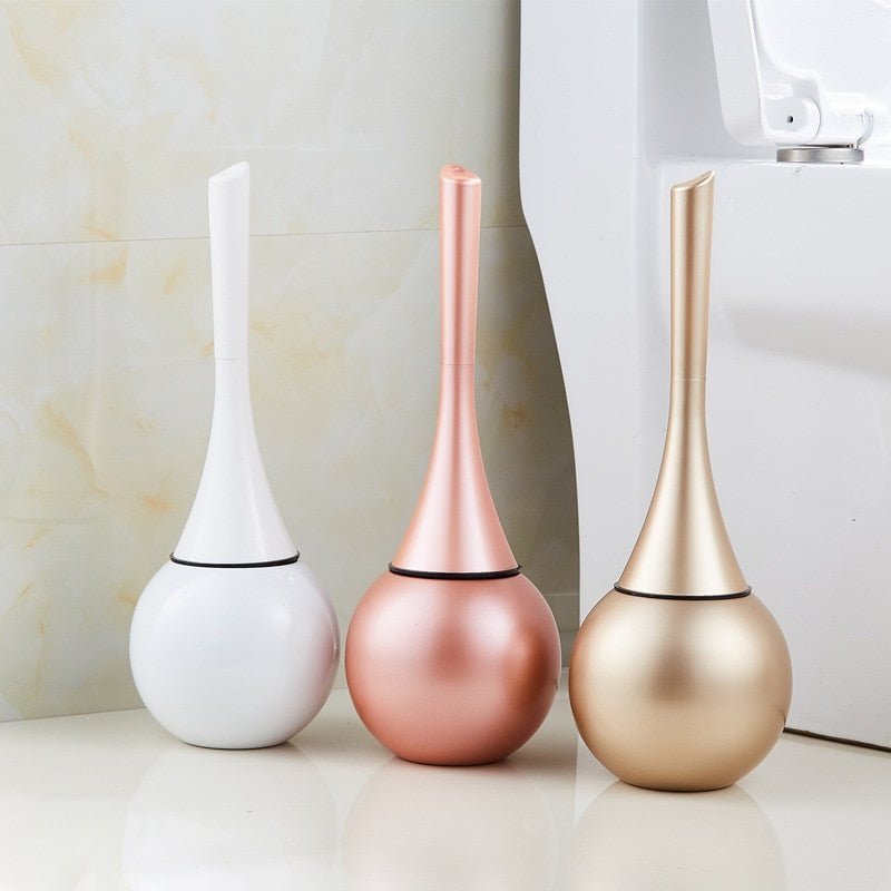Modern Bathroom Toilet Brush with Unique Cleaning Design