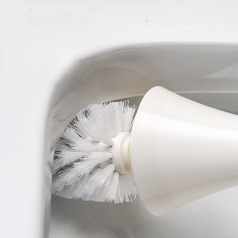 Modern Bathroom Toilet Brush with Unique Cleaning Design