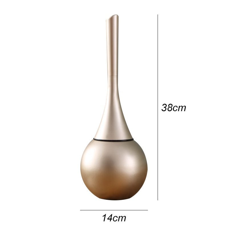 Modern Bathroom Toilet Brush with Unique Cleaning Design