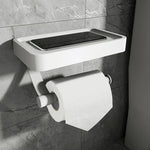 Adjustable Toilet Paper Holder – Practical Wall Shelf for Your Bathroom