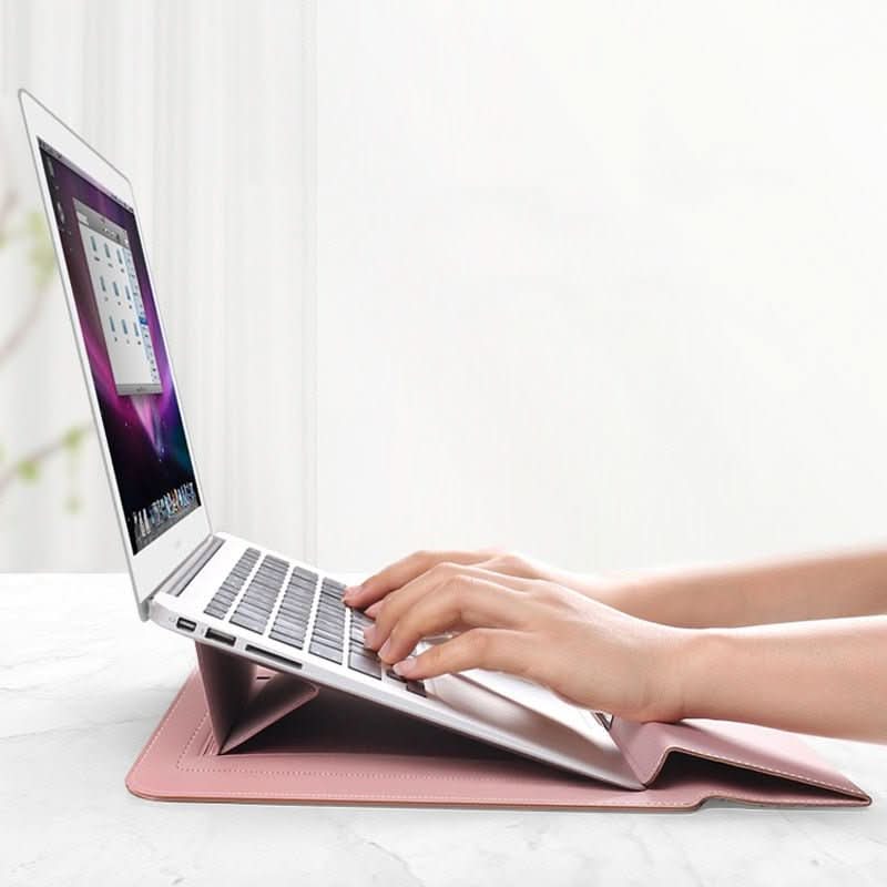 Protective Laptop Case with Built-In Stand for Versatile Use
