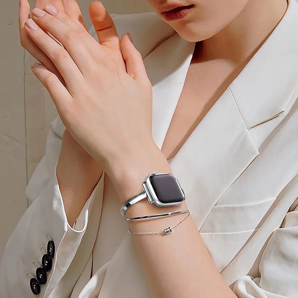 Elegante Armbanduhr aus Edelstahl für Damen – Verstellbar und Wasserfest