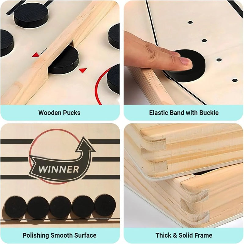 Schnelles Sling-Puck-Spiel – Rasante Unterhaltung für jedes Alter