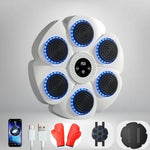 Bluetooth-Enabled Boxing Trainer with RGB Lights and Music