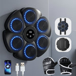 Bluetooth-Enabled Boxing Trainer with RGB Lights and Music
