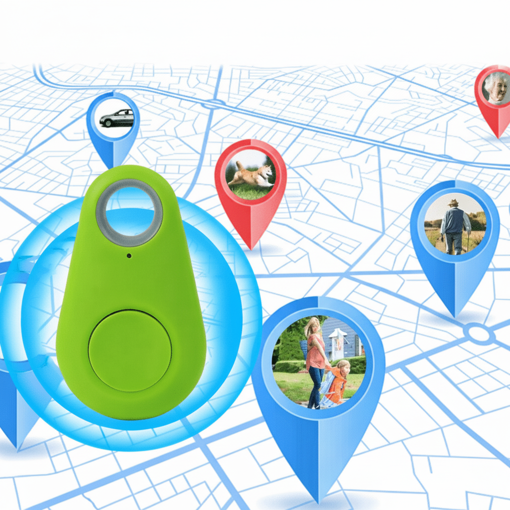 GPS Tracker for Pets and Valuables - Smart Location Device