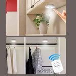 Wireless Energy-Saving LED Puck Lights for Home Use