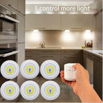 Wireless Energy-Saving LED Puck Lights for Home Use