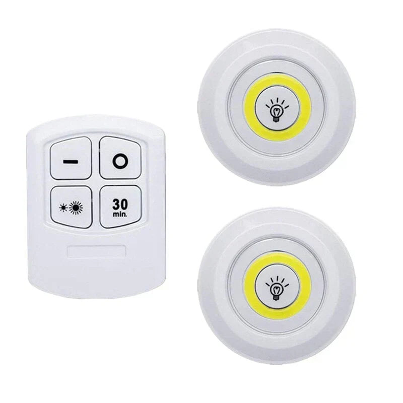 Wireless Energy-Saving LED Puck Lights for Home Use