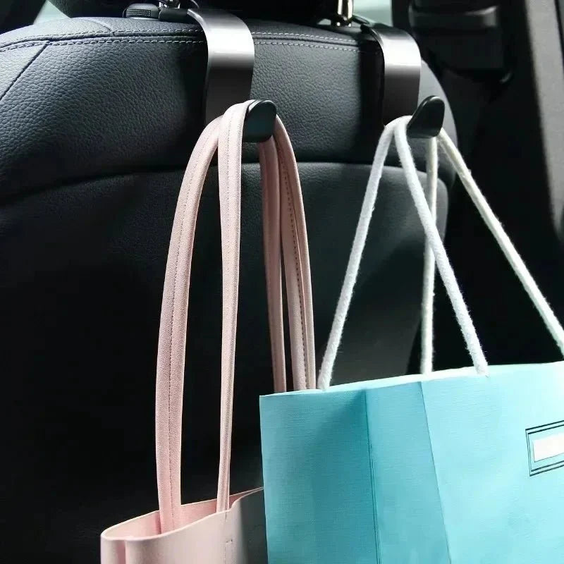 Car Organizer - 4-piece set with hidden hooks for more tidiness