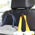 Car Organizer - 4-piece set with hidden hooks for more tidiness