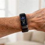 Intelligente Fitnessuhr mit Herzfrequenz- und Blutdruckmessung