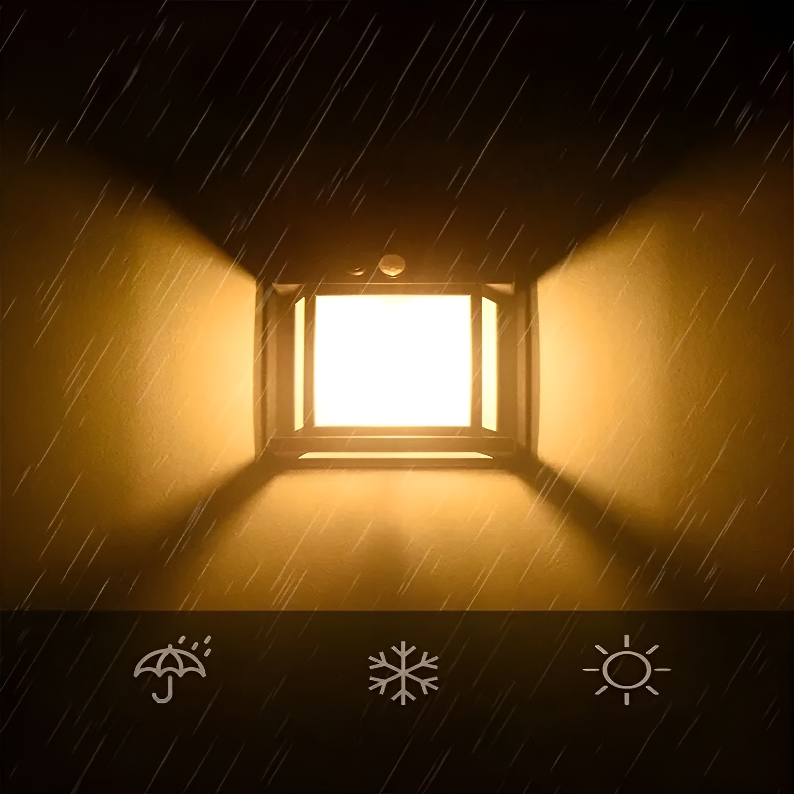 Sunlight - Solar wall light for your outdoor area