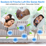 Reisefreundliches Schlafhilfe-Gerät gegen Schnarchen
