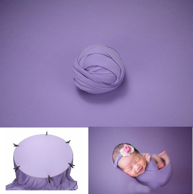 Photography Blanket and Wrap Set for Newborn Babies
