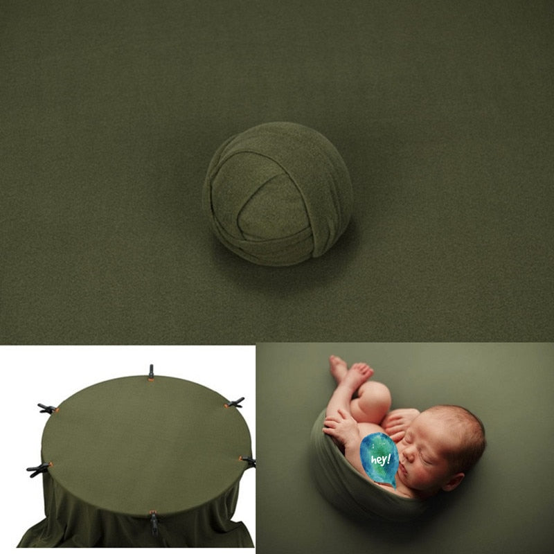 Photography Blanket and Wrap Set for Newborn Babies