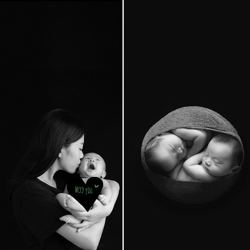 Photography Blanket and Wrap Set for Newborn Babies