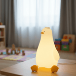 Soft Silicone Night Lamp for Children's Calm Sleep