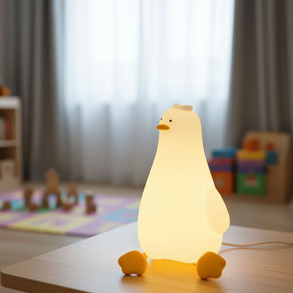 Soft Silicone Night Lamp for Children's Calm Sleep