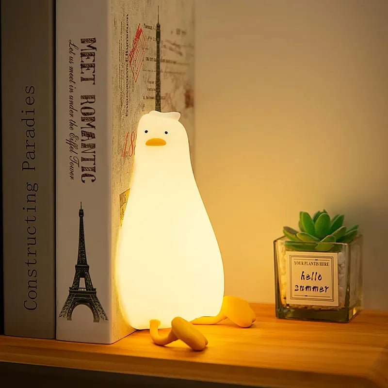 Soft Silicone Night Lamp for Children's Calm Sleep