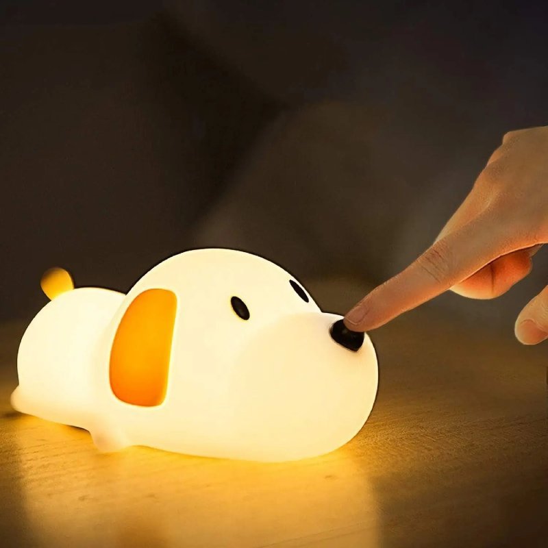 Soft Silicone Night Lamp for Children's Calm Sleep