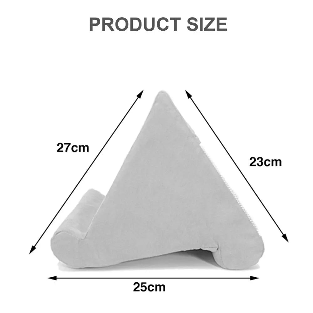 Ergonomic Tablet Pillow Holder for Easy Hands-Free Viewing