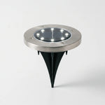 Solar-Powered Ground Lights for Outdoor Garden Pathways