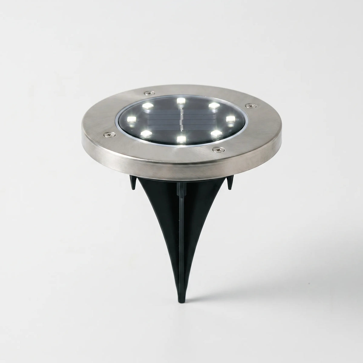 Solar-Powered Ground Lights for Outdoor Garden Pathways