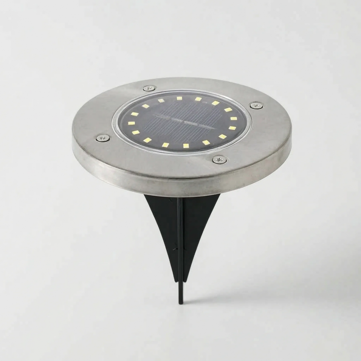 Solar-Powered Ground Lights for Outdoor Garden Pathways