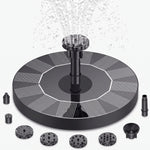 Floating Water Fountain for Ponds and Bird Baths – Solar Powered