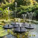 Floating Water Fountain for Ponds and Bird Baths – Solar Powered