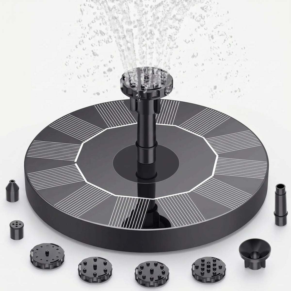 Floating Water Fountain for Ponds and Bird Baths – Solar Powered
